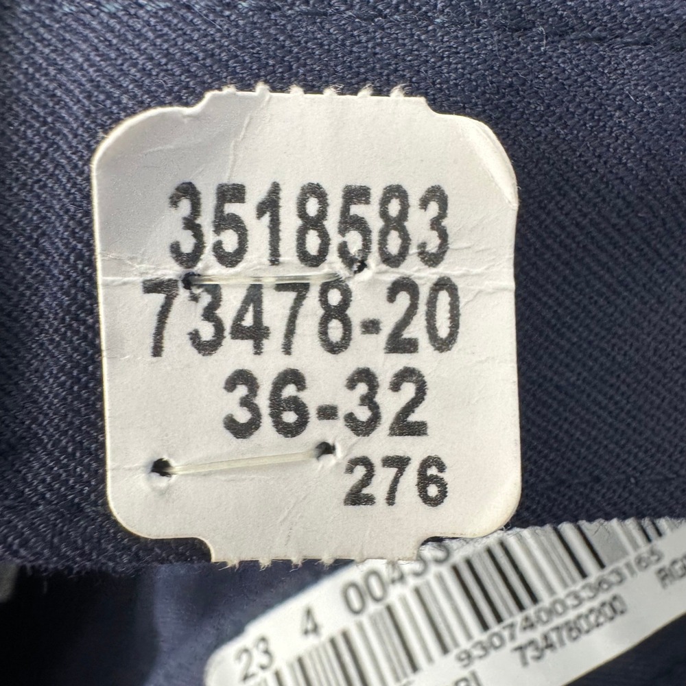 Carhartt FR Flame Resistant Navy Work Pants 36x32 NFPA 2112 CAT 2 GlenGuard 6.4 - Picture 4 of 16